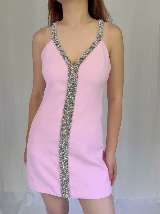 Robe mi-longue en dentelle Sohana en jaune jonquille