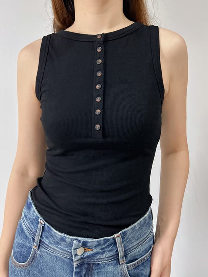 Felicien Tank Top in Black