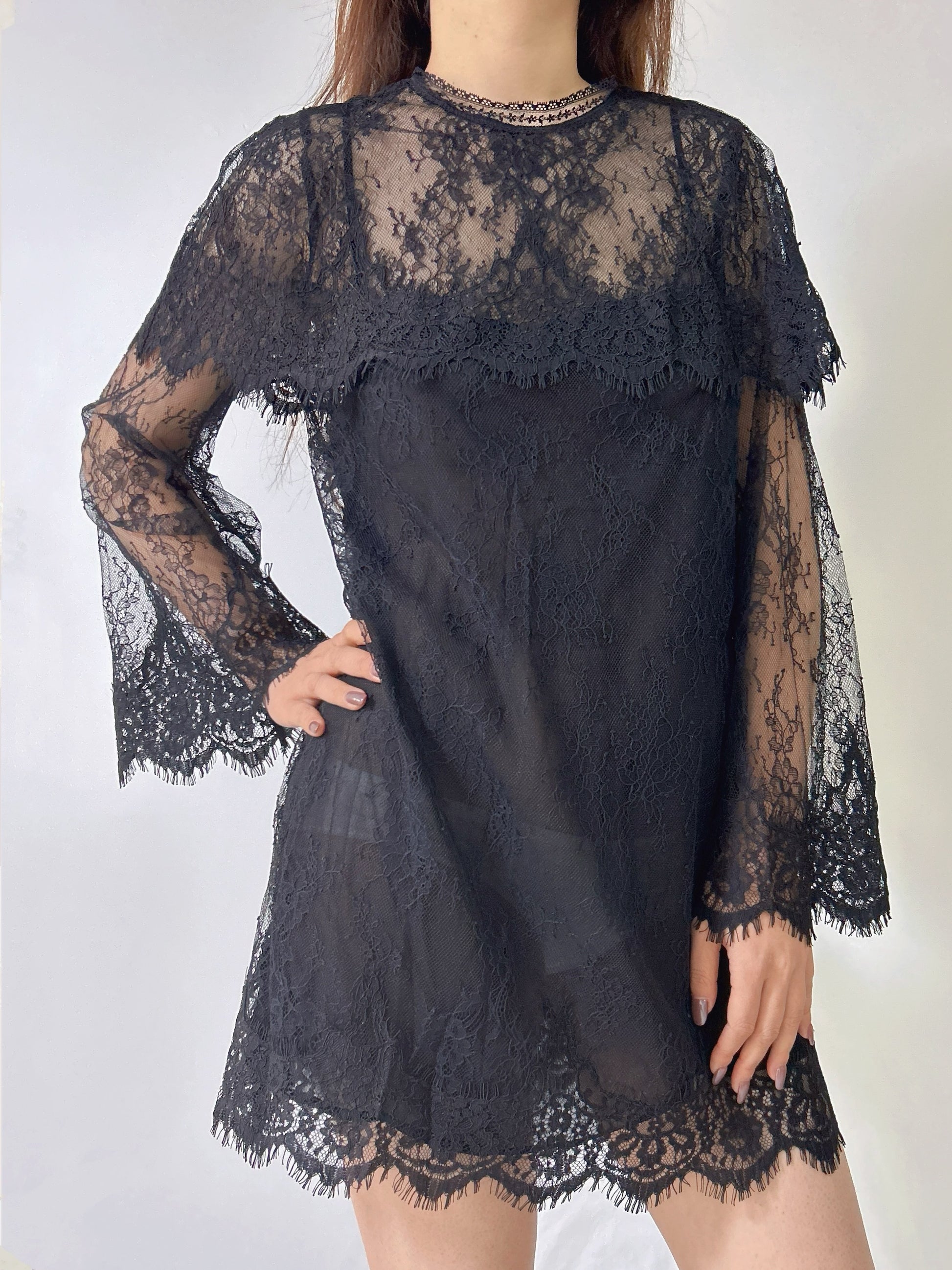 arabella lace dress Witchwood Bags Black Lace Arabella Dress - XLarge