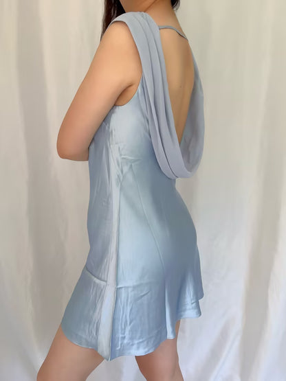 Jonelle Silk Dress - Horizon