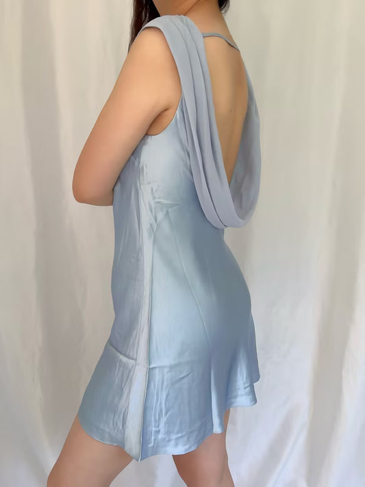 Jonelle Silk Dress - Horizon