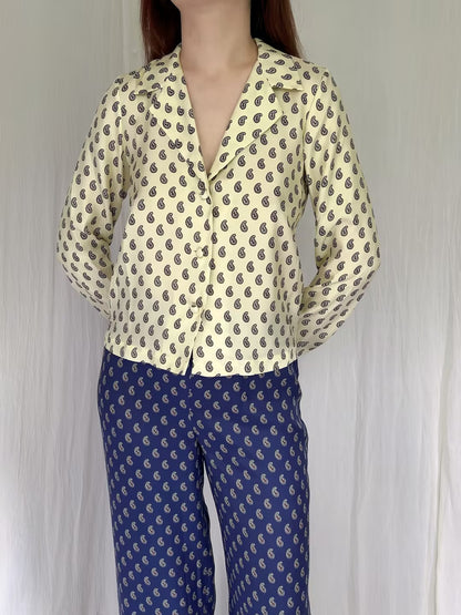 Elene Top - Sunlight Taormina Paisley