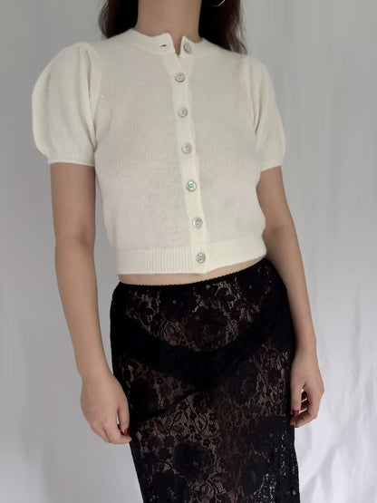 Anisa Cardigan - Ivory