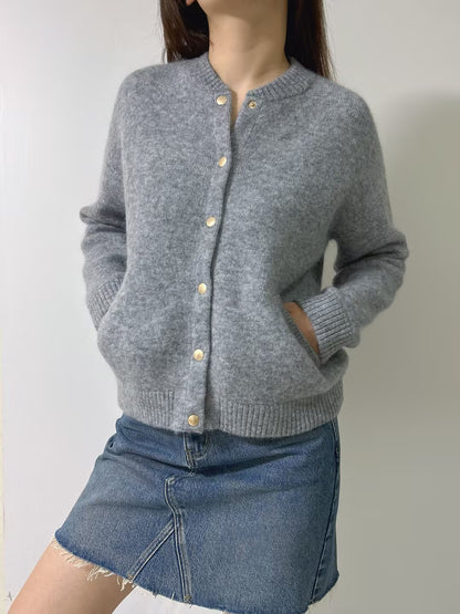 Eddy Mohair Jacket in Grey