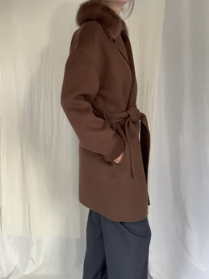 BMB Wool Coat - Carafe in EU36