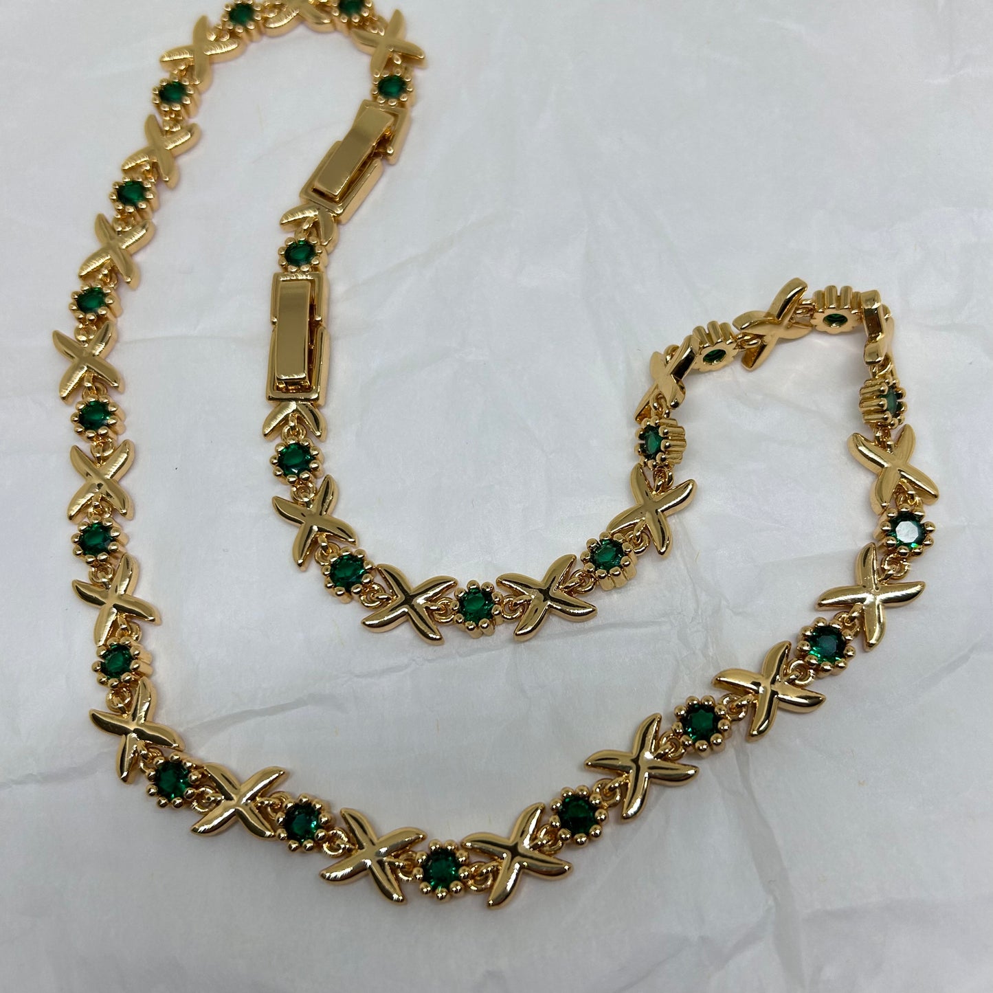 Emerald Necklace Chain