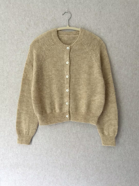 Petra Cardigan - Hazelnut Creme