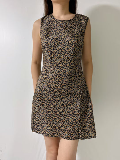 Alamere Silk Dress in Villette Paisley