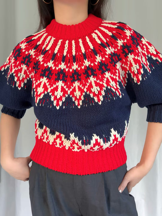 Marty Sweater - Berry Blue