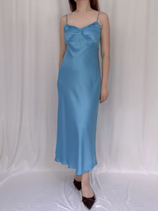 Sandia Dress - Blue Topaz