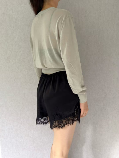 CL Hydra Sheer Cardigan - Stone in S