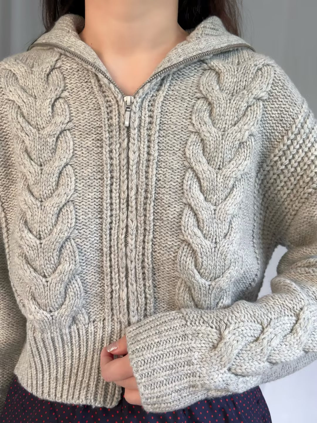 C Lynn Ivy Cardigan - Heather Grey