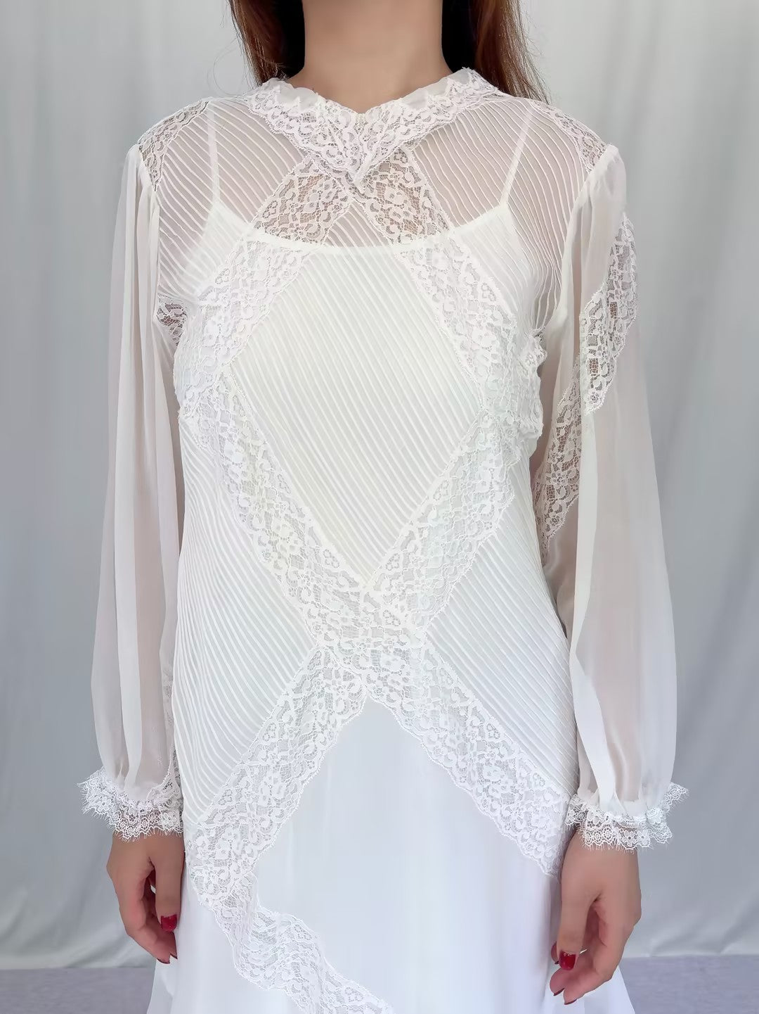 Louisette Dress - Ivory in S