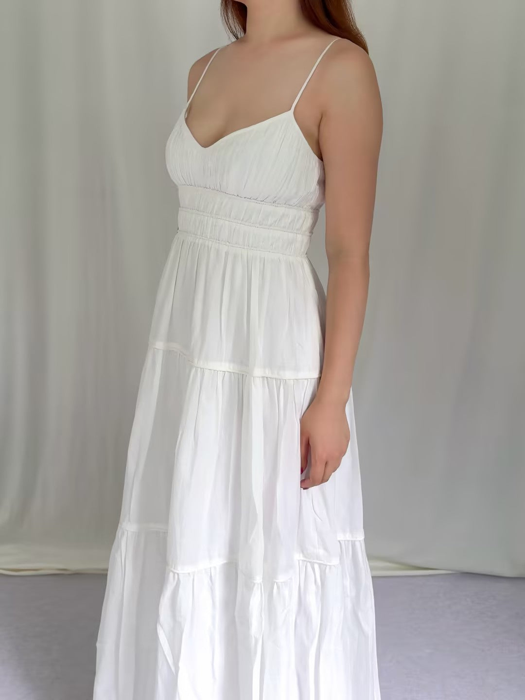 Pendulum Maxi Dress - Ivory in AU8