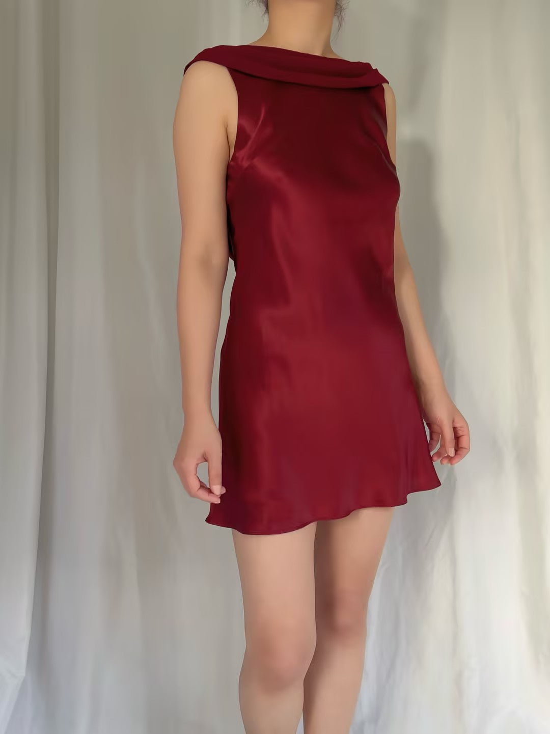 Jonelle Silk Dress - Romance