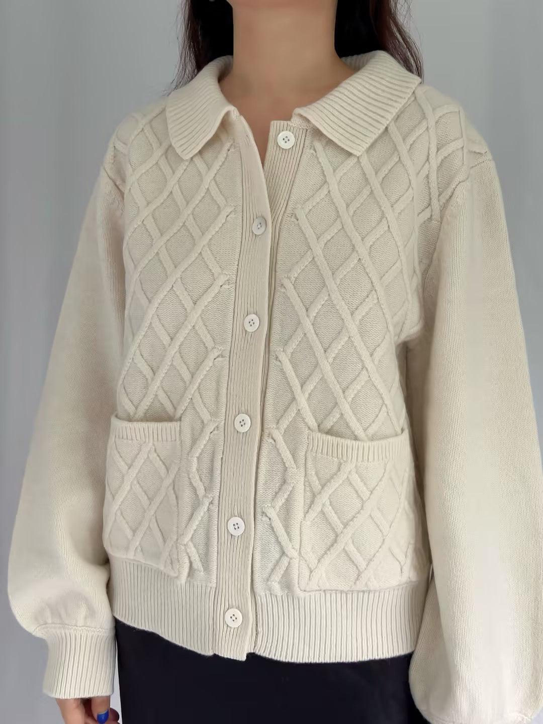 CL Tomayo Cardigan - Ivory