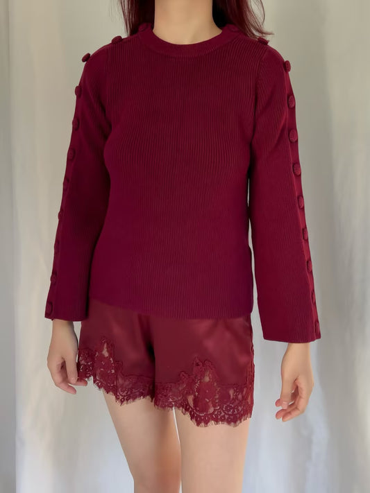 Adel Jumper - Burgundy