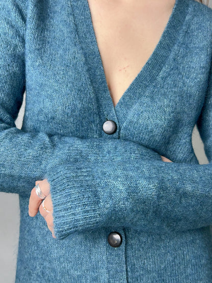 Junie Sage Mohair Dress [size M sample sale]