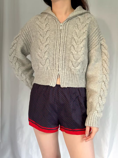 C Lynn Ivy Cardigan - Heather Grey