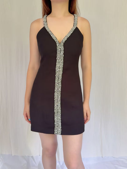 Robe mi-longue en dentelle Sohana en jaune jonquille