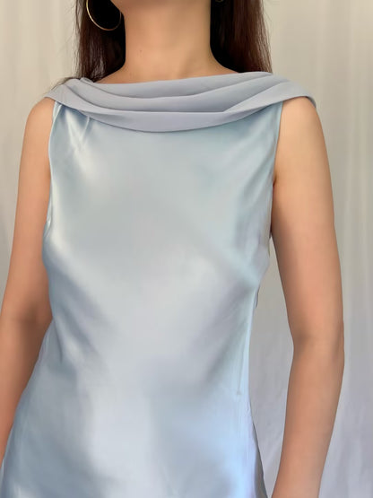 Jonelle Silk Dress - Horizon