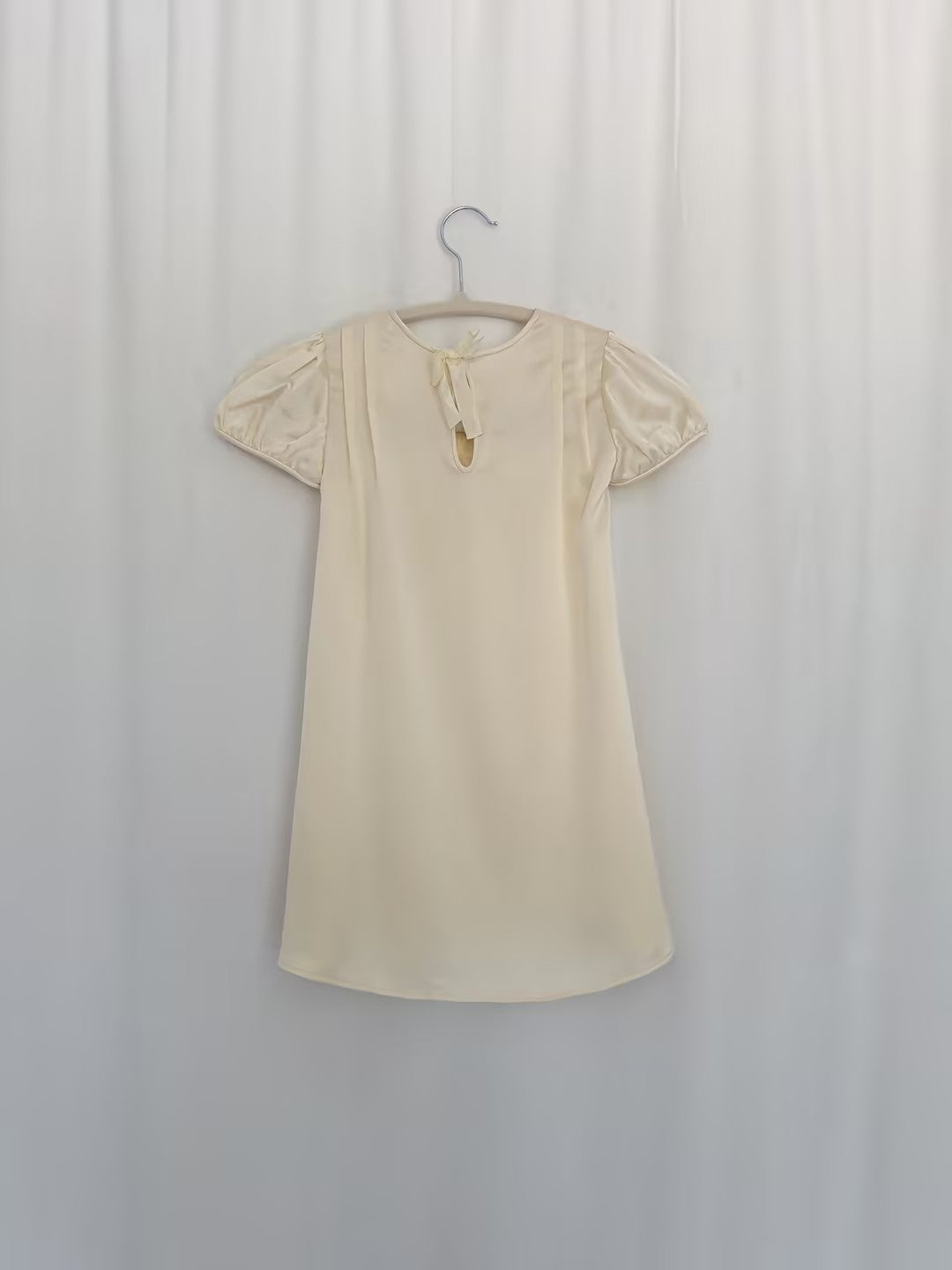 Goldie Kid Dress - Creme Citron in 6