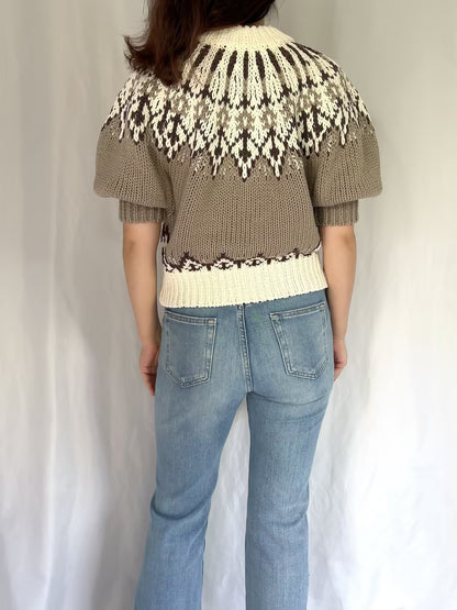 Marty Sweater - Moonlight Fairisle