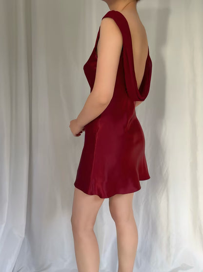 Jonelle Silk Dress - Romance