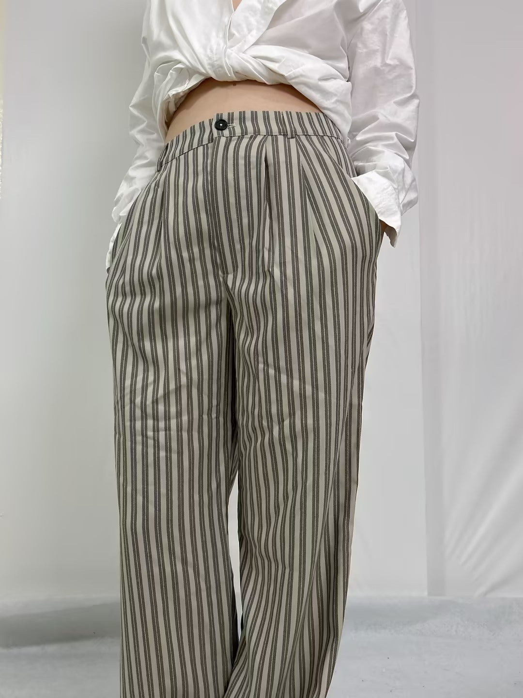 Mason Pant in Slate Stripe