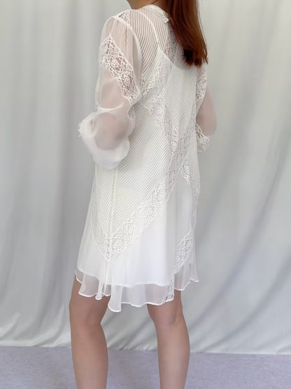Louisette Dress - Ivory in S