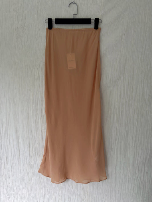 Long Skirt Slip - Sand Dollar in XXS/XS/S