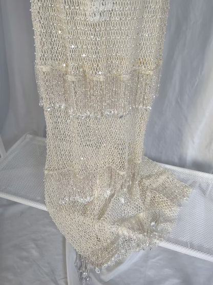 Crochet Bloom Beach Dress in US4