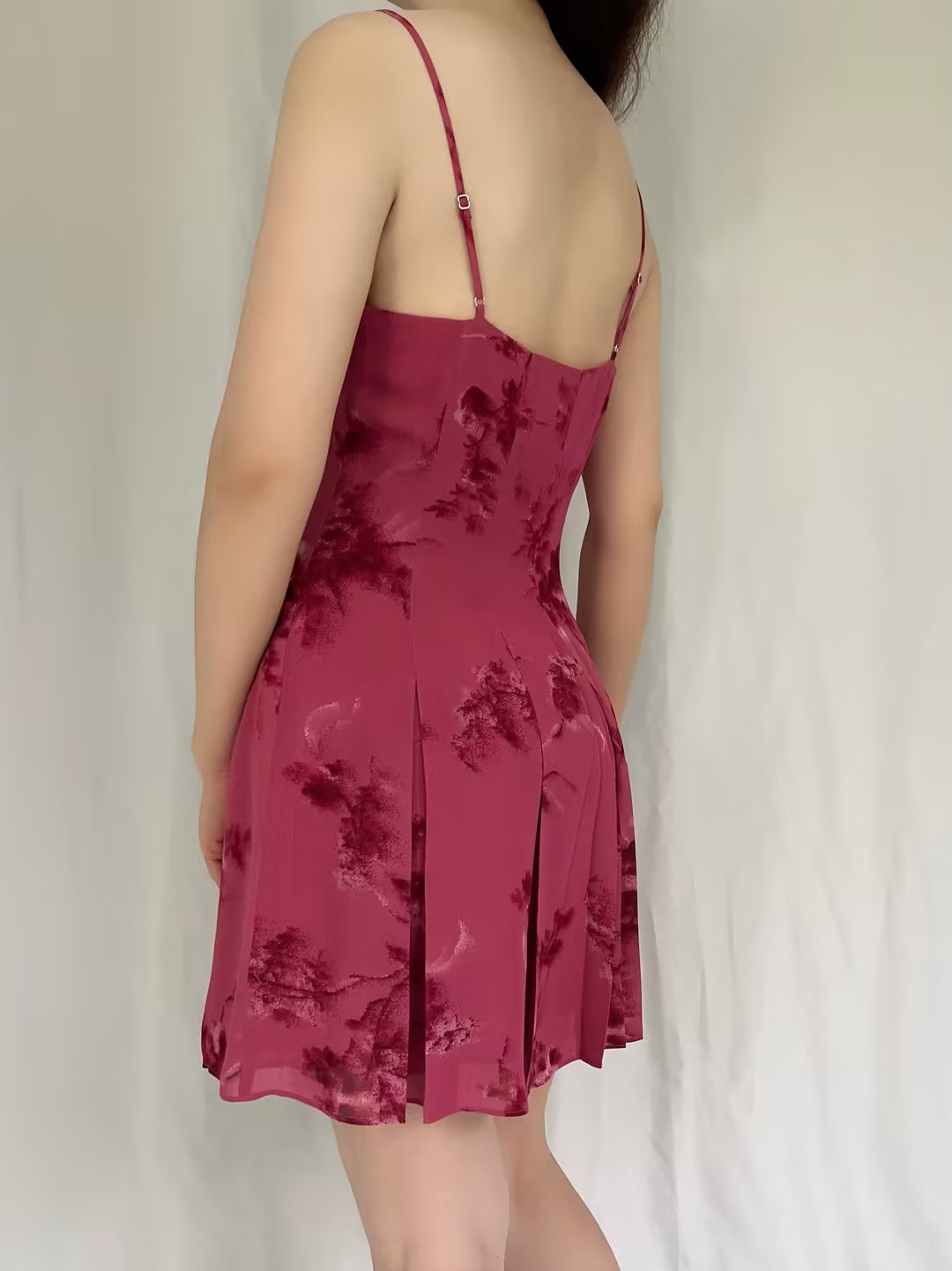 Annelise Dress - Hothouse Rose