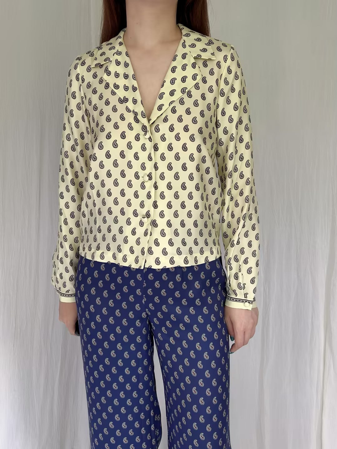 Elene Top - Sunlight Taormina Paisley