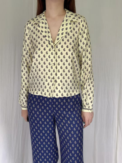 Elene Top - Sunlight Taormina Paisley