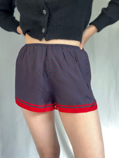 Loren Short - Navy Colette Dot
