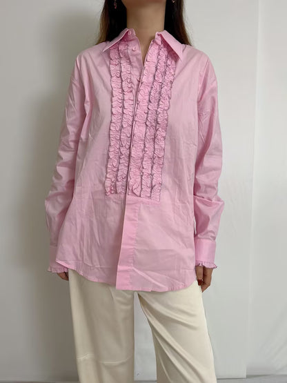 Easy Tuxedo Pink Shirt