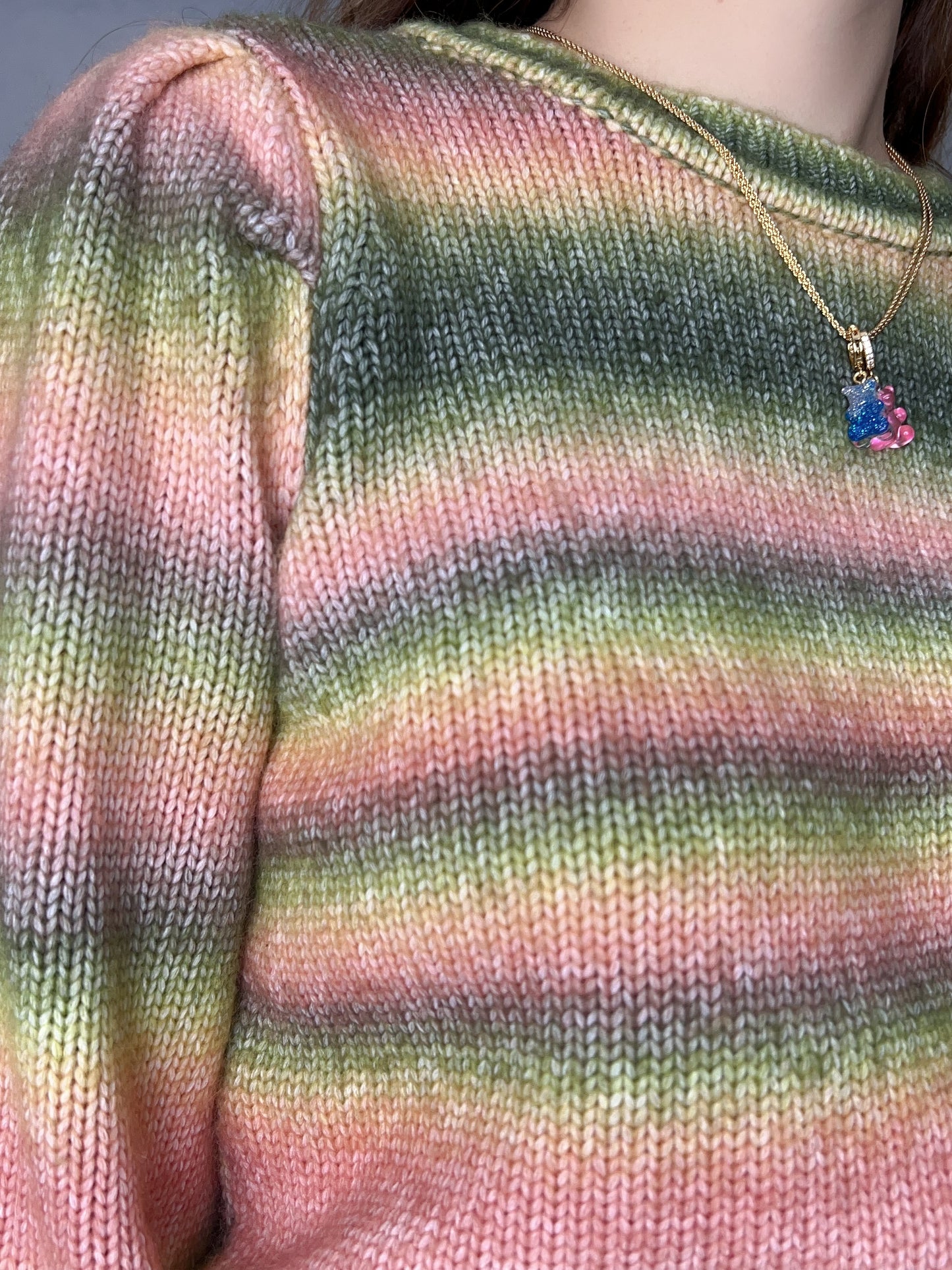 Vil Multicolor Strip Sweater [size S sample sale]