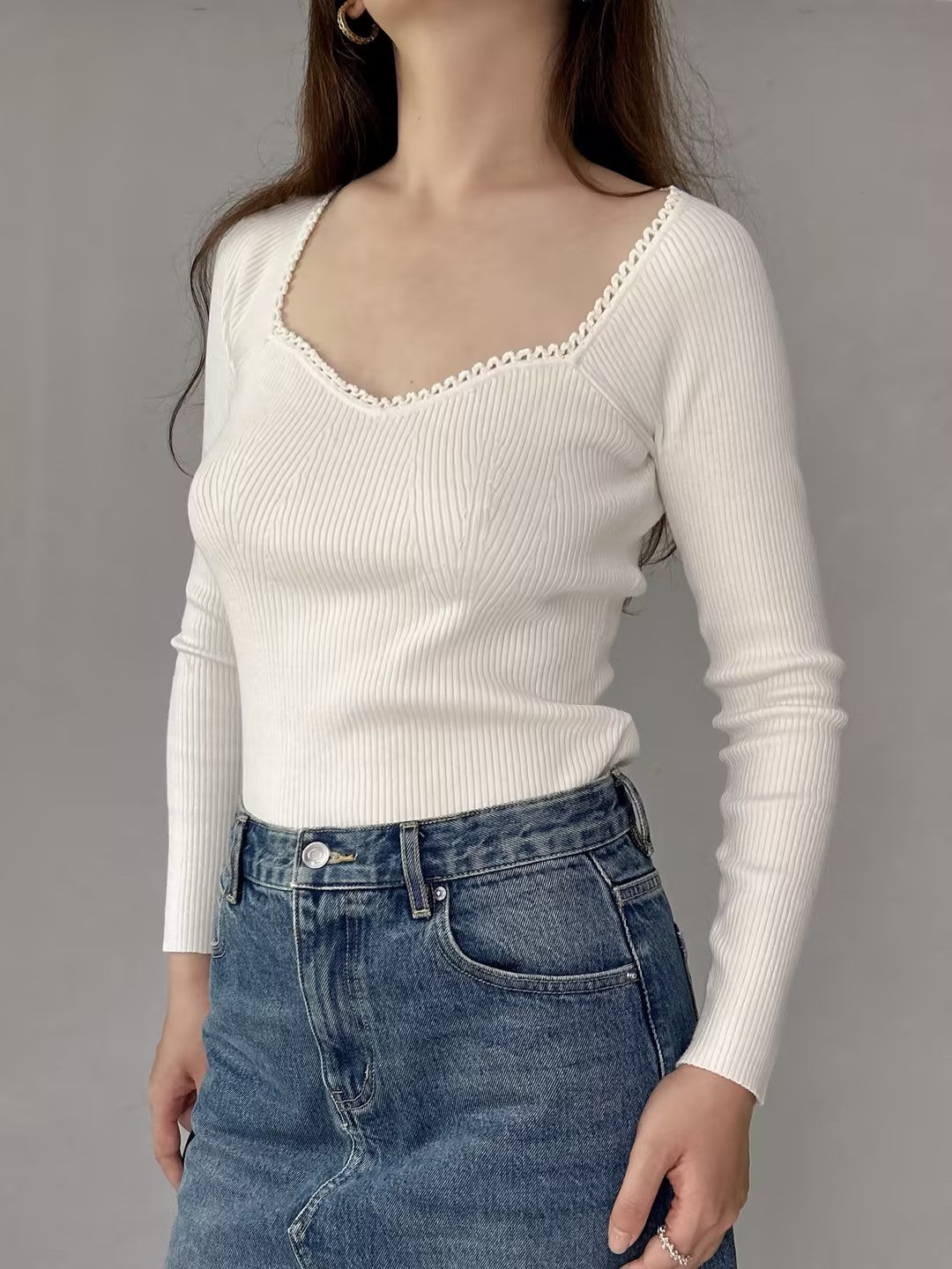 Maha Jumper White