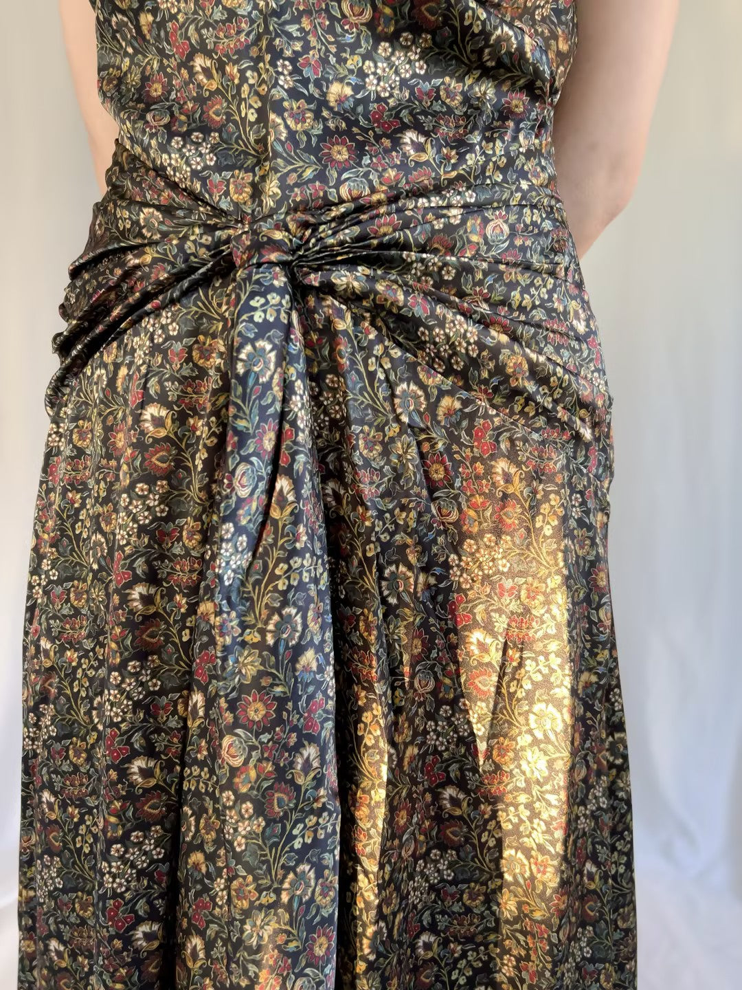 Cataline Dress - Fleur de Majorelle in XS/M