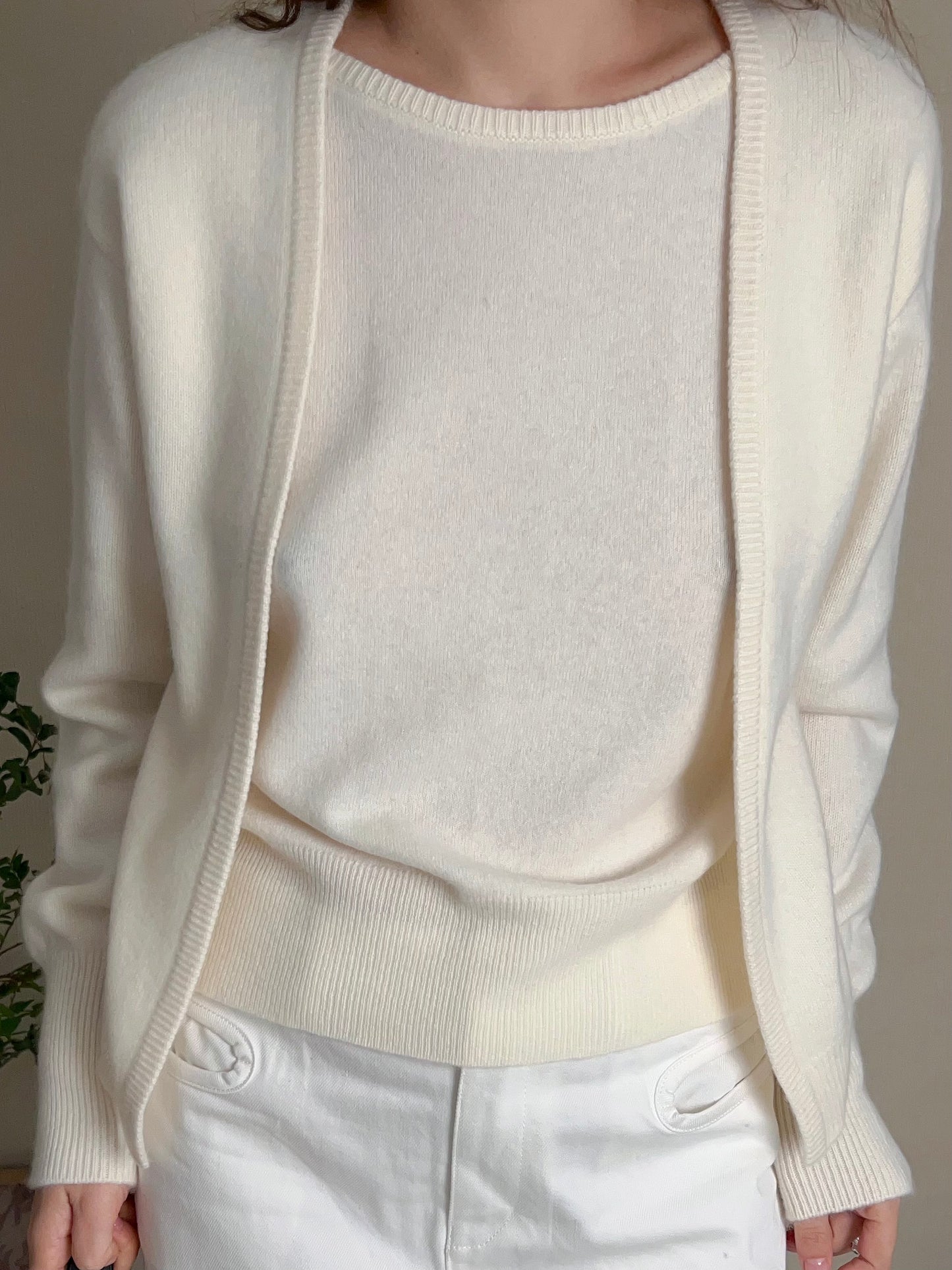 2-in-1 100% cashmere jumper