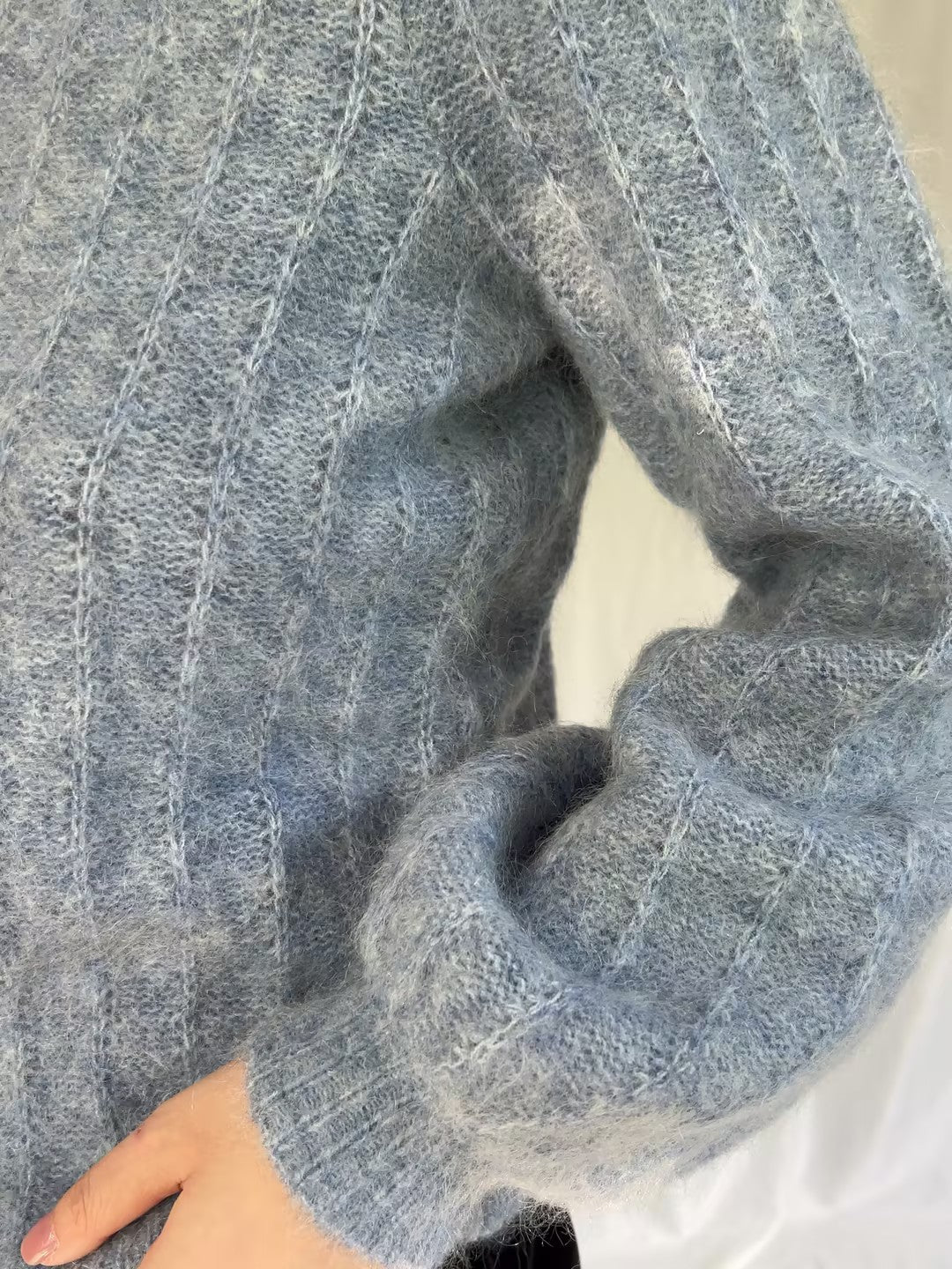 Aretha Jumper - Blue Grey