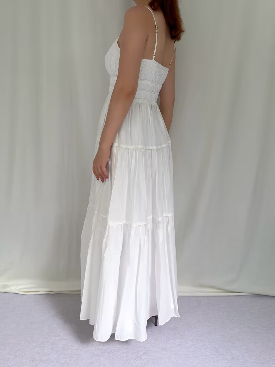 Pendulum Maxi Dress - Ivory in AU8