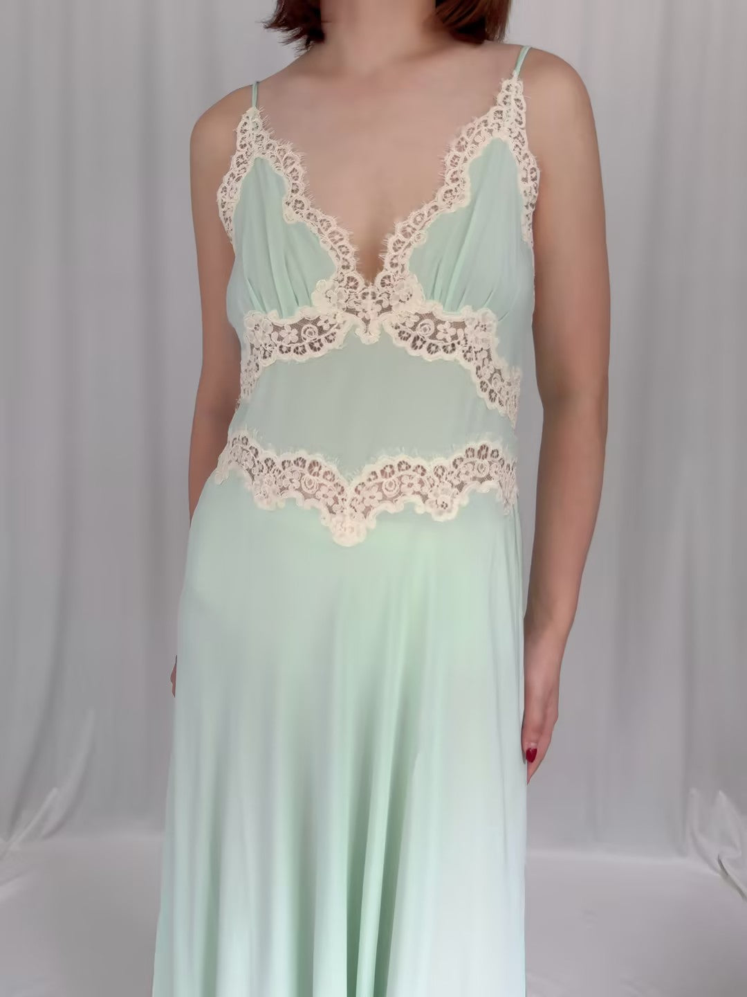 Venus Dress - Creme de Menthe in L