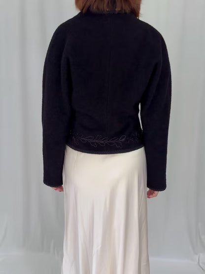 Cardigan en laine mérinos SEZ Betty