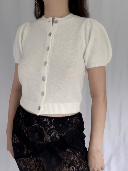 Anisa Cardigan - Ivory