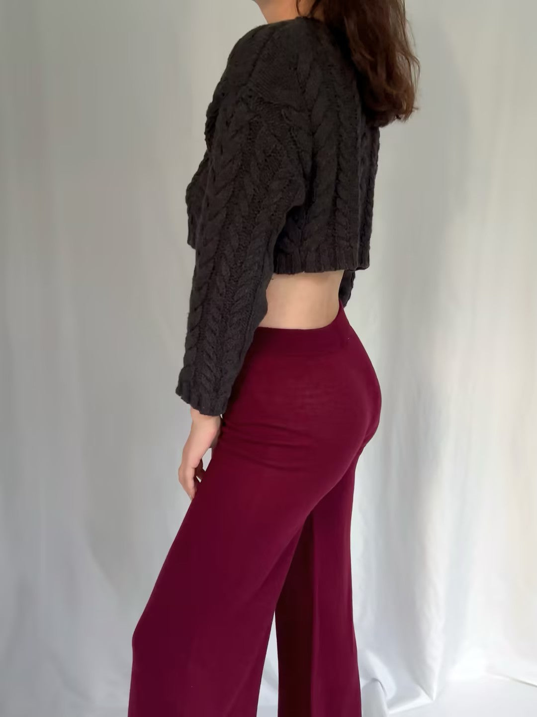 CL Berta Charcoal Cardigan in S