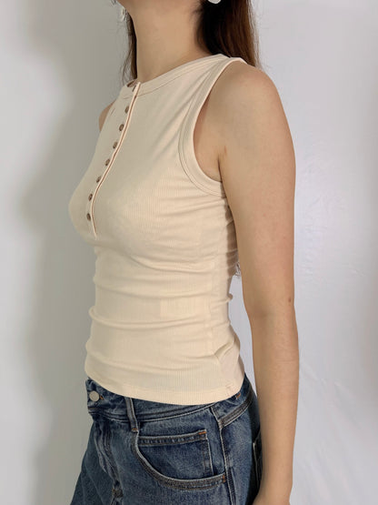 Felicien Tank Top in Cream