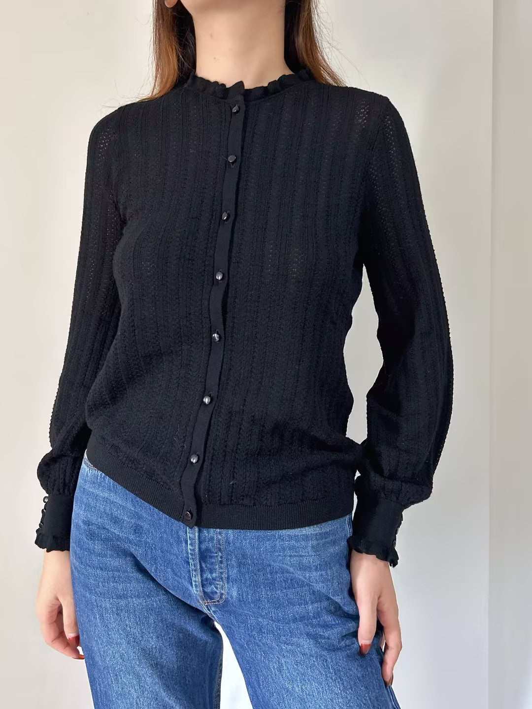 Louis Cardigan in Black