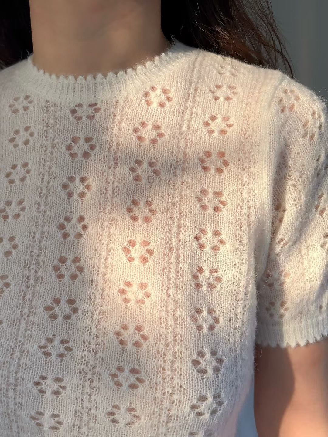 Monica Sweater - Swan